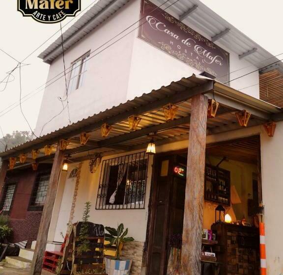 بنسيون Casa De Mafer, Hostal, Arte Y Café