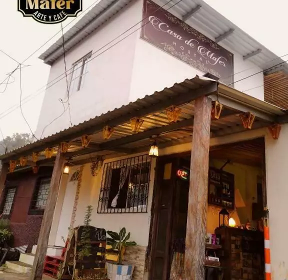 ペンション Casa De Mafer, Hostal, Arte Y Café