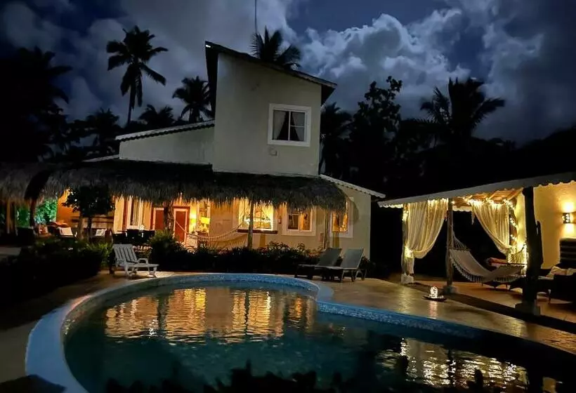 تختخواب و صبحانه Casa Caribe Tropical , Playa Bonita, Las Terrenas
