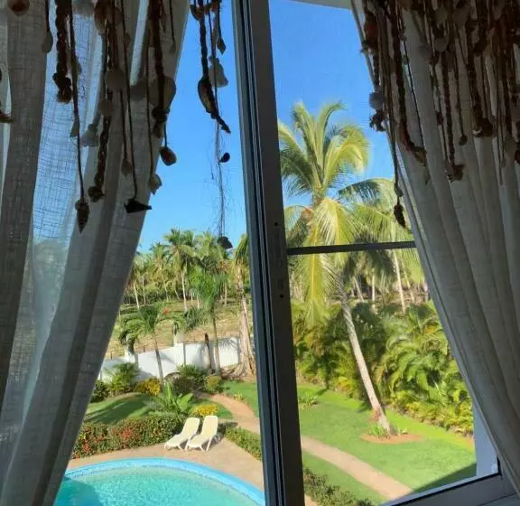 تختخواب و صبحانه Casa Caribe Tropical , Playa Bonita, Las Terrenas