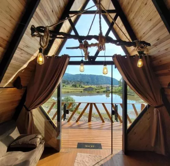 ペンション Chalé Encanto Do Lago