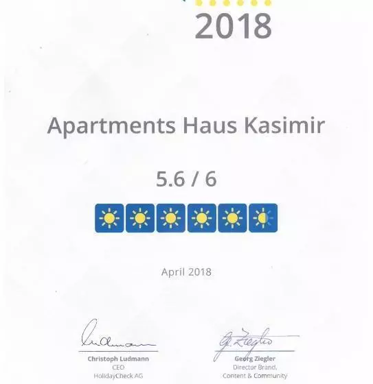 ベッドアンドブレックファースト Haus Kasimir