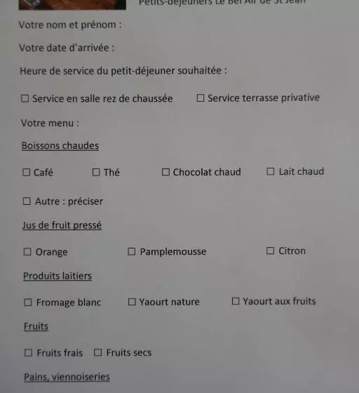 Aamiaismajoitus (B&B) Le Bel Air De Saint Jean