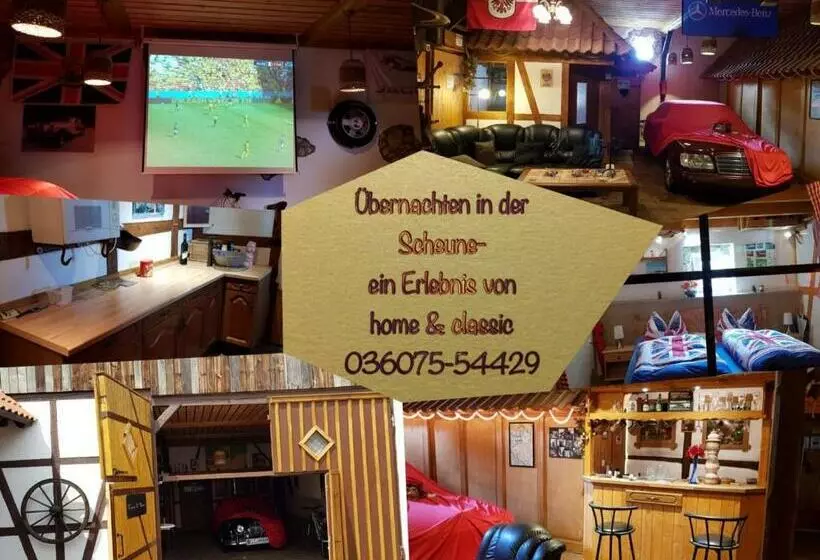 Retkeilymaja Home&classic Erlebnisscheune