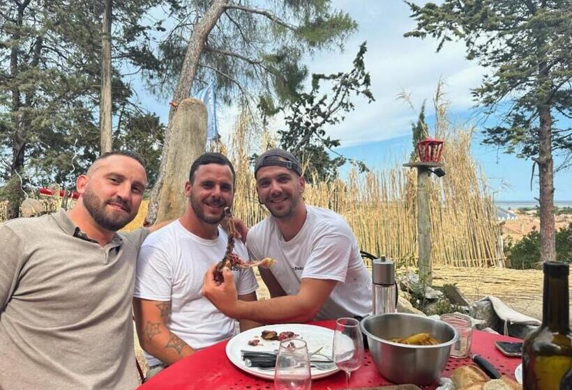 مبيت وإفطار Bed & Diner Les Terrasses De La Palme