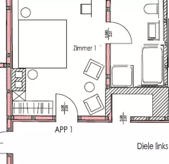 Aamiaismajoitus (B&B) Propstei Wechterswinkel