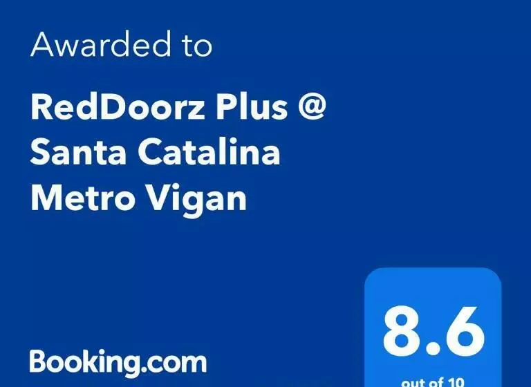 Hotelli Reddoorz Plus @ Santa Catalina Metro Vigan