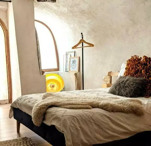 ベッドアンドブレックファースト Charmante Suite Indépendante Avec Cave à Vin