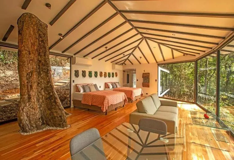 리조트 Dantica Cloud Forest Lodge