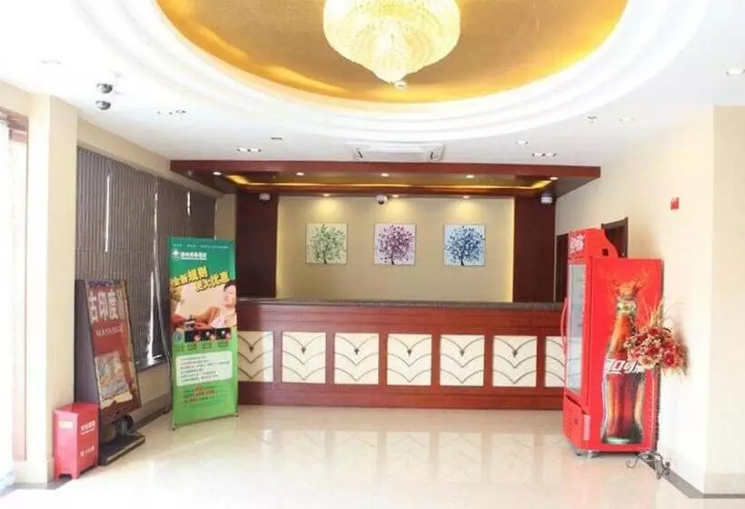 Hotelli Greentree Inn Shanghai Hongqiao Airport Huqingping Highway Shell