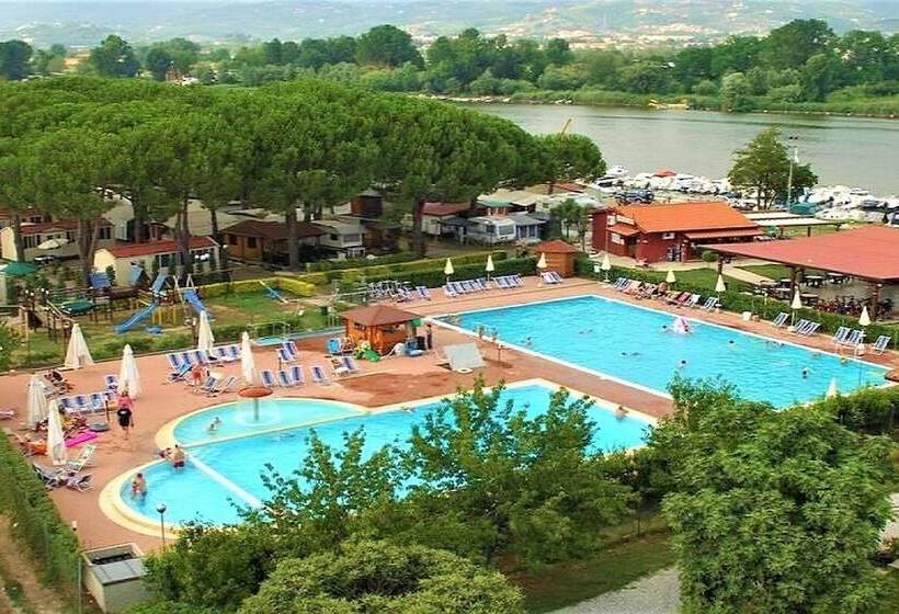 ペンション Cinque Terre Campsitechalet 212 River Village Ameglia Including Airco