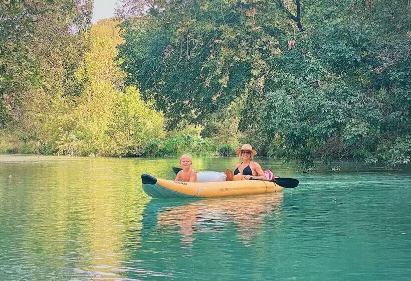 15 Blue River Camp   Glamping Cabin