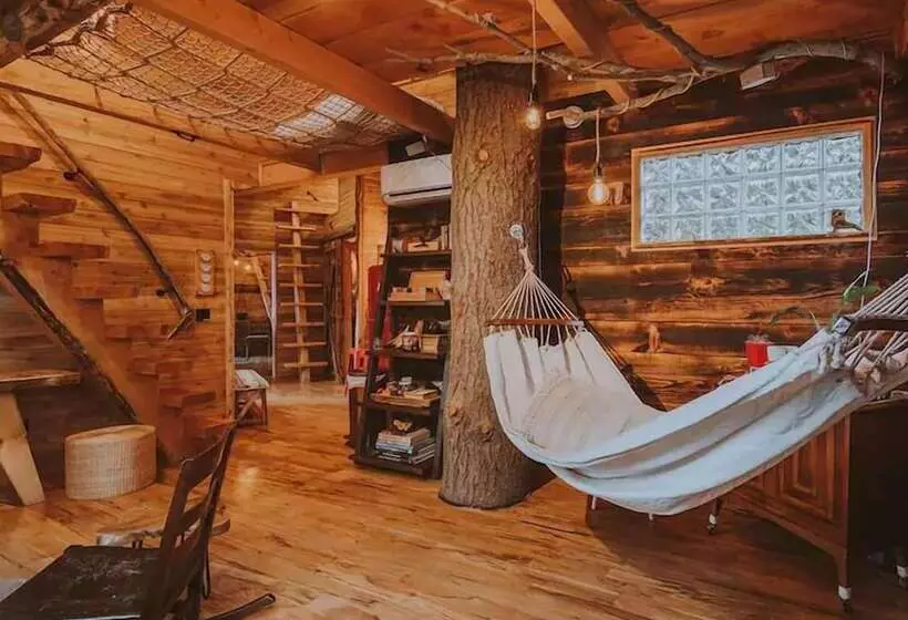 Hotelli Treehouse Over The Water   Eagle S Nest