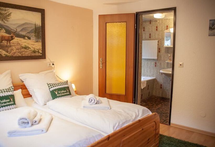 בית מלון כפרי Waldhaus Wolfsbachmühle