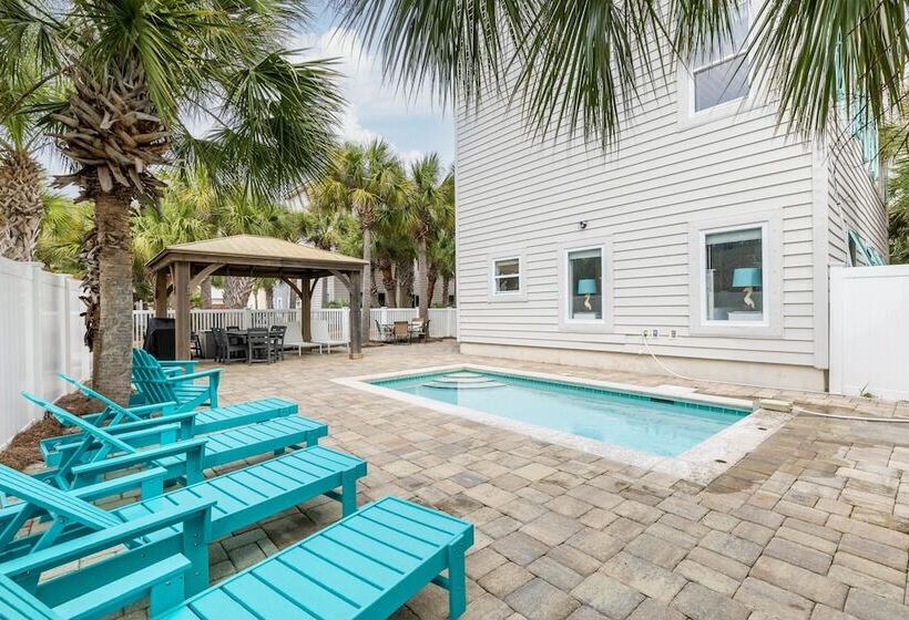 Gulfside Oasis By Avantstay Steps To Beach W/ Bbq, Pool & Video Arcade Max Occ 20