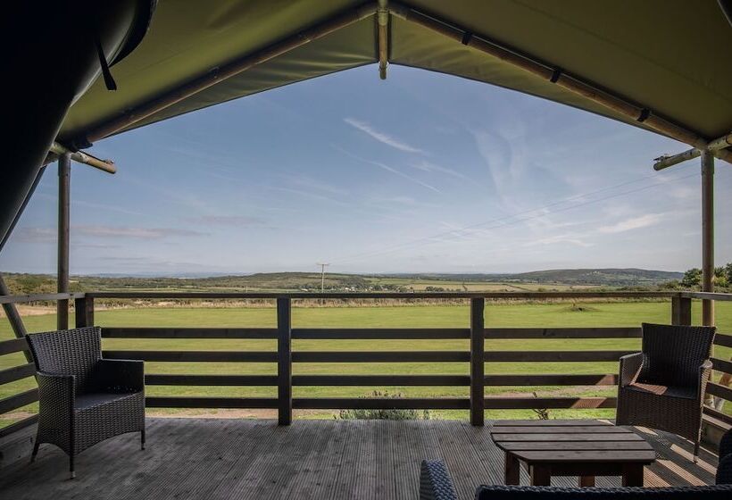 فندق Burryholmes Glamping Tent   Llangennith