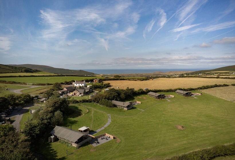 فندق Burryholmes Glamping Tent   Llangennith