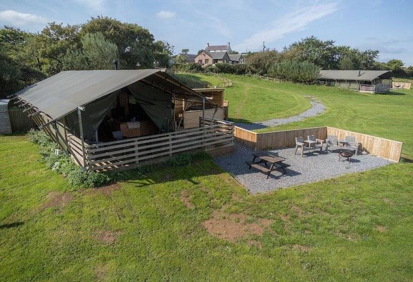 فندق Burryholmes Glamping Tent   Llangennith