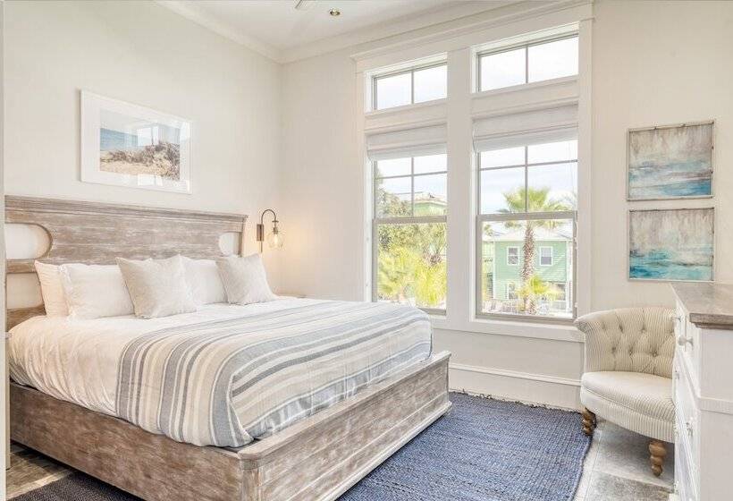 Monarch By Avantstay Stunning Estate 1 Block To Beach, Swim Up Bar, Hot Tub, & Rooftop Views