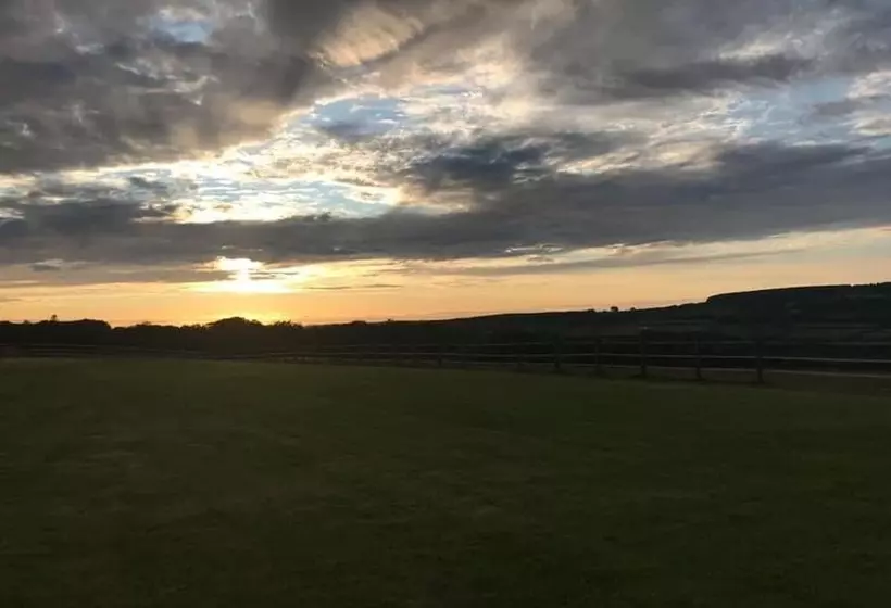 Hotelli Crooked Oaks Bell Tent Glamping In North Devon