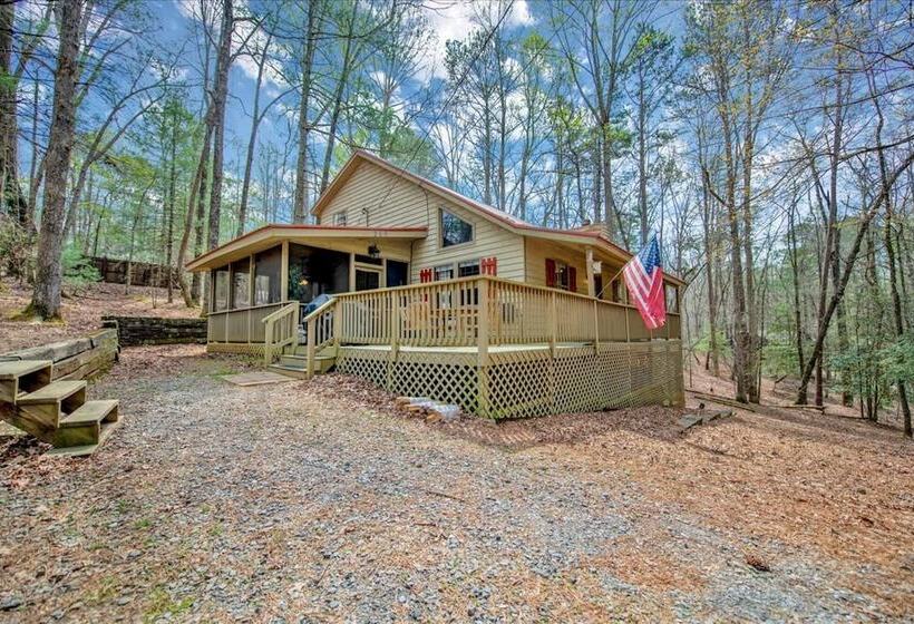 Bear Hug Lodge Charming Cabin In Coosawattee River Resort Pet Friendly
