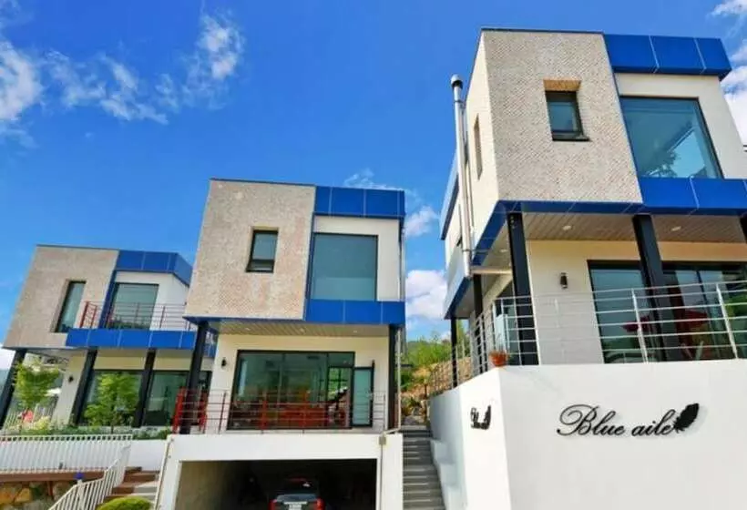 ペンション Gapyeong Bluel Pool Villa