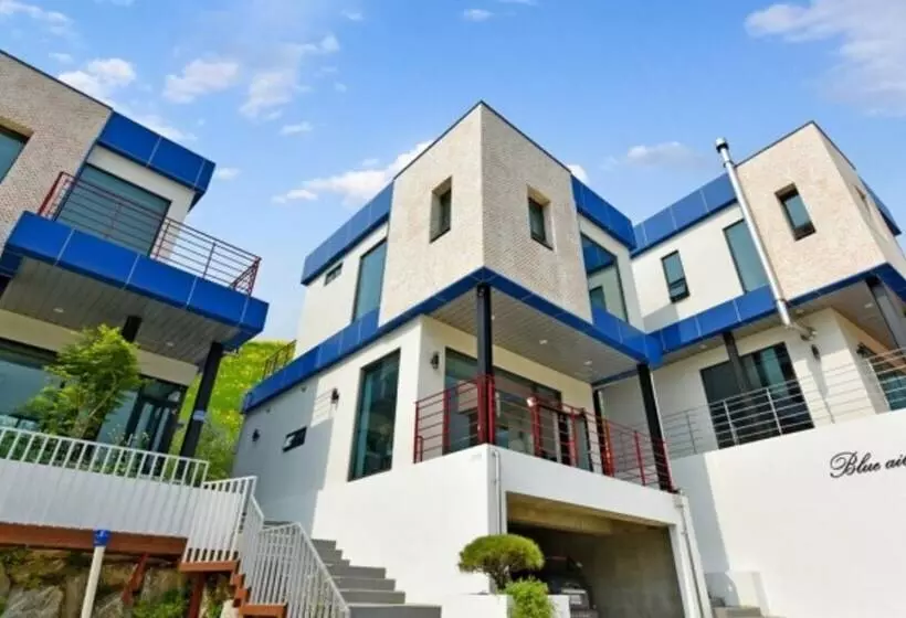ペンション Gapyeong Bluel Pool Villa