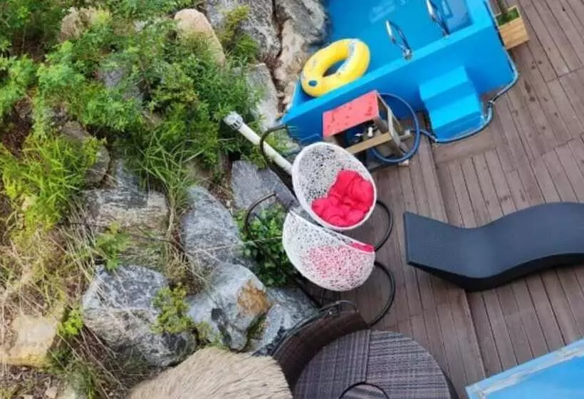 ペンション Gapyeong Bluel Pool Villa