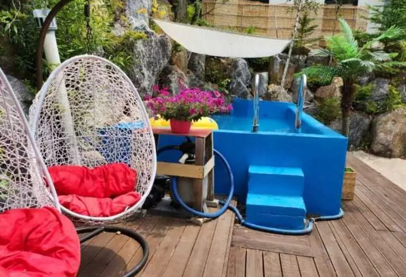 ペンション Gapyeong Bluel Pool Villa