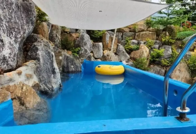 ペンション Gapyeong Bluel Pool Villa