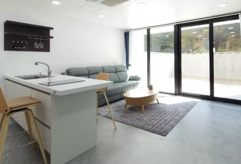 ペンション Hongcheon Uno House Pool Villa