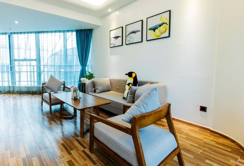 בית מלון כפרי Sanya Discovery Ocean World