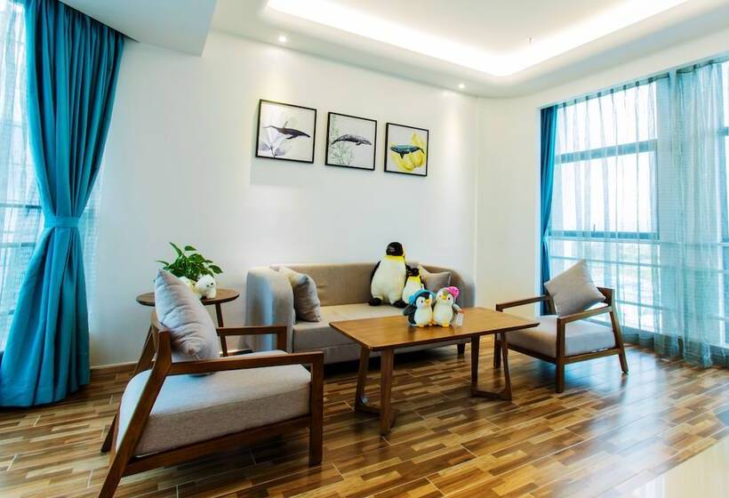 בית מלון כפרי Sanya Discovery Ocean World