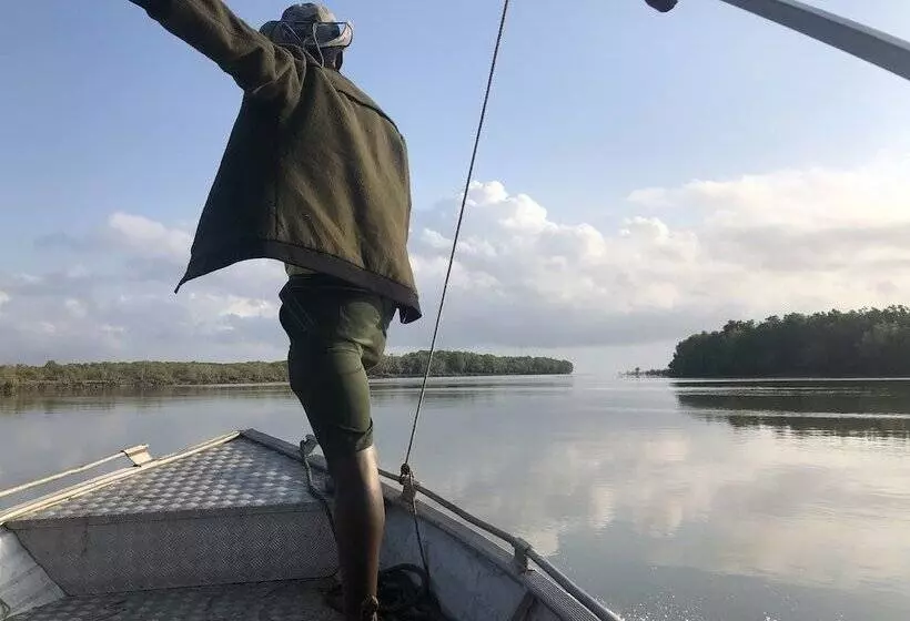 Hotelli Saadani Safari Lodge   Bush, River, Beach