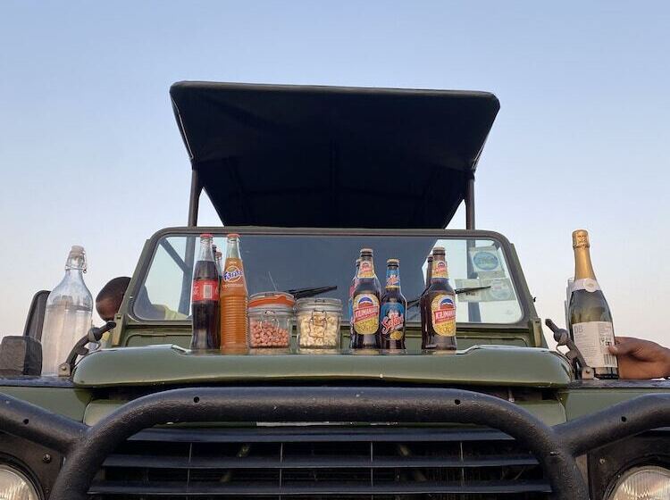 호텔 Saadani Safari Lodge Bush, River, Beach