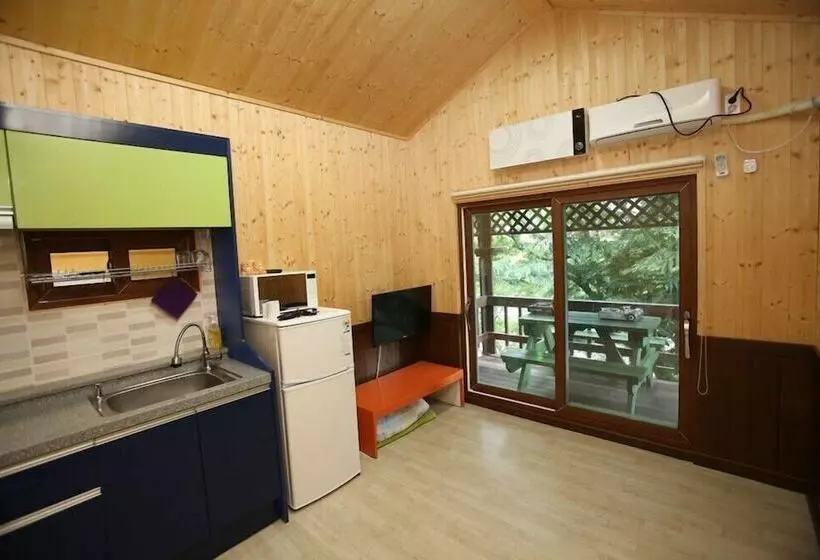 ペンション Muju Caravan Pesnion