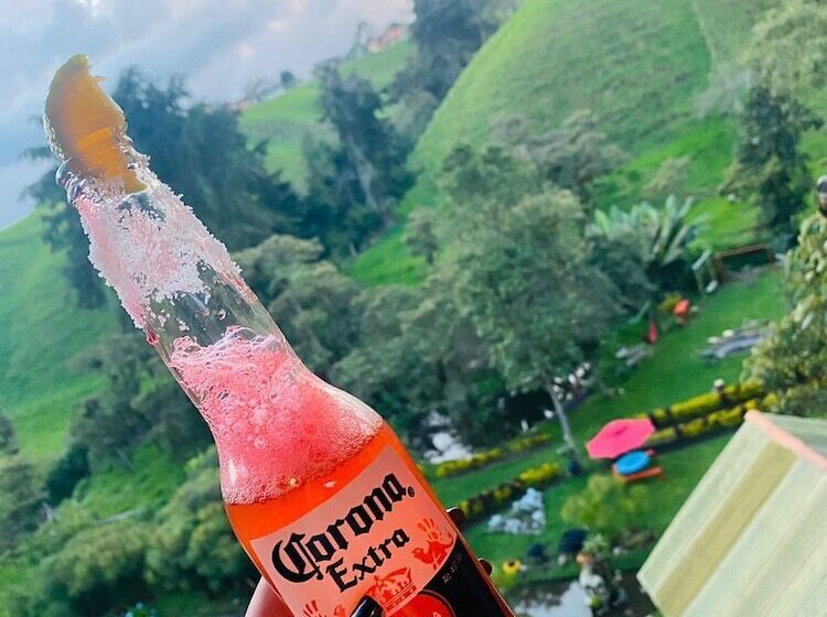 ホテル Cabañas Y Restaurante El Viejo Tambo