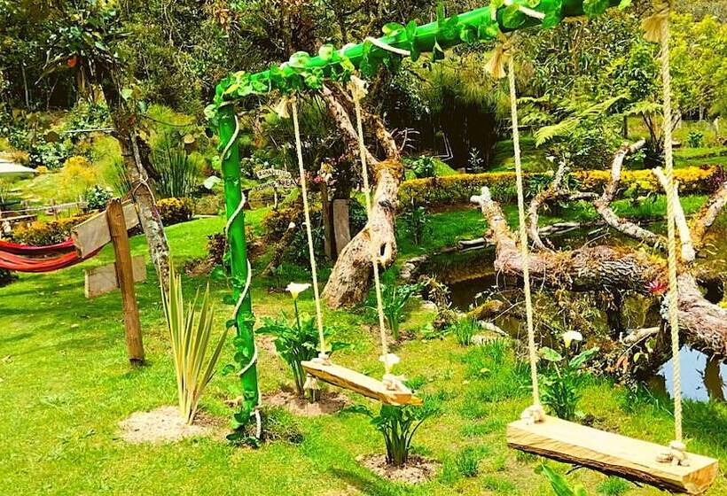 ホテル Cabañas Y Restaurante El Viejo Tambo