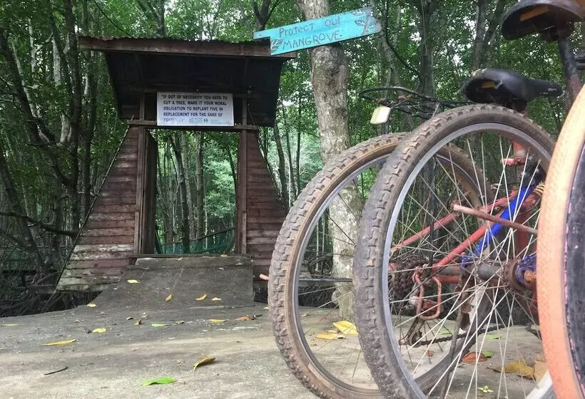 Bakau Hijau Riverlodge   Hostel