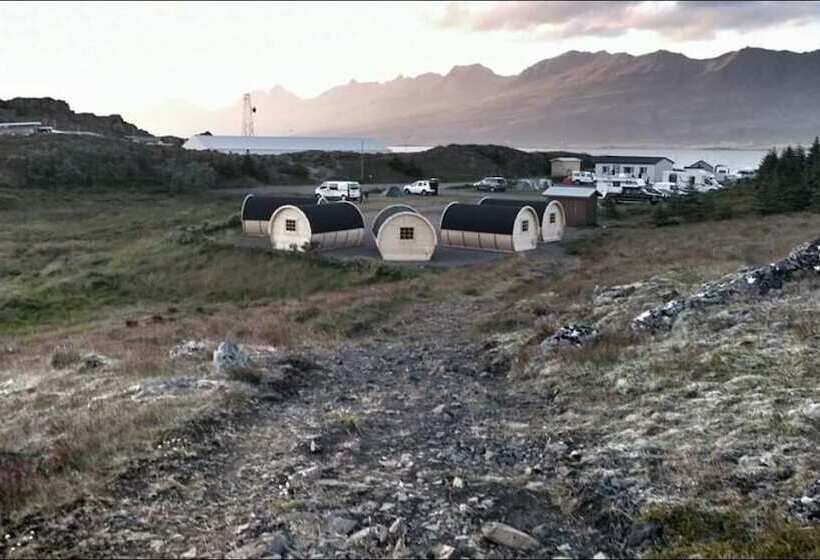 هتل Framtid Camping Lodging Barrels