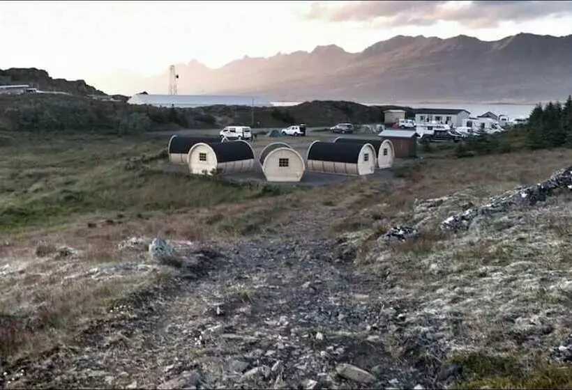 هتل Framtid Camping Lodging Barrels