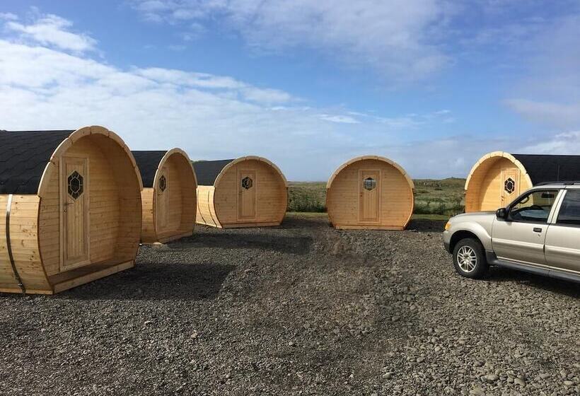 هتل Framtid Camping Lodging Barrels