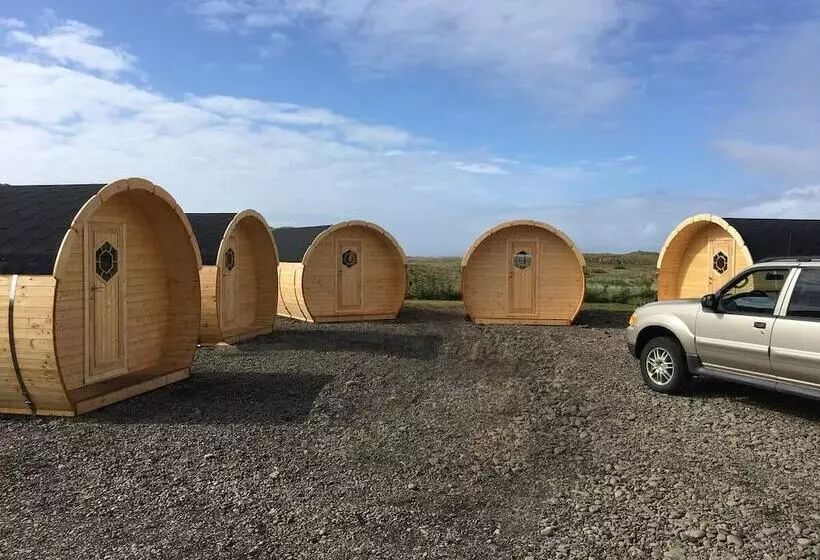 هتل Framtid Camping Lodging Barrels