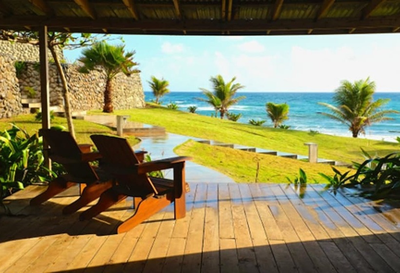 استراحتگاه Pagua Bay House Oceanfront Cabanas