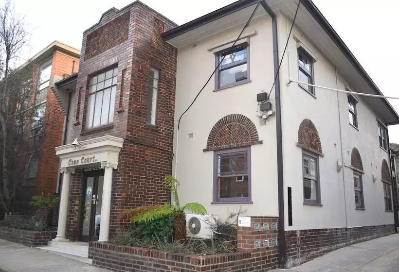 فندق صغير Como Court Budget Accommodation