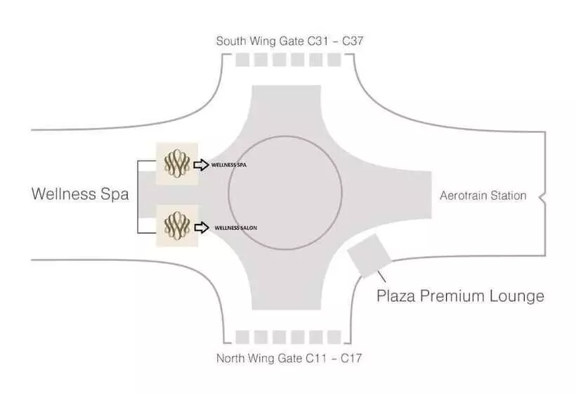酒店 Plaza Premium Lounge Klia Wellness Spa