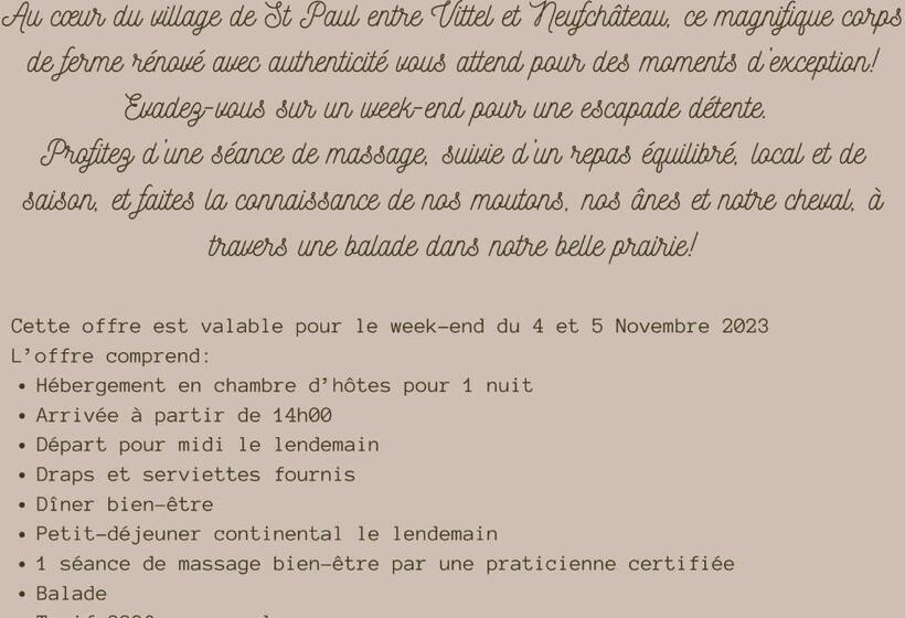 ペンション La Ferme Des 3 Suissesses