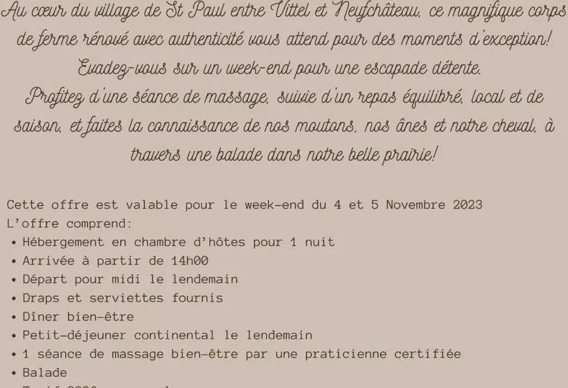 بنسيون La Ferme Des 3 Suissesses