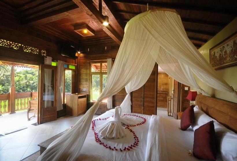 בית מלון כפרי Pondok Sebatu Eco Lodge