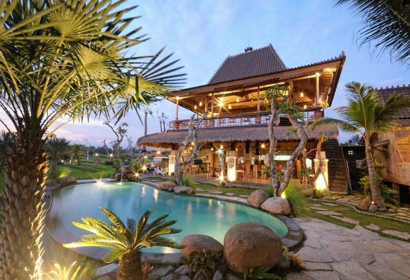 בית מלון כפרי Pondok Sebatu Eco Lodge